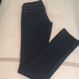 DL 1961 straight leg dark denim